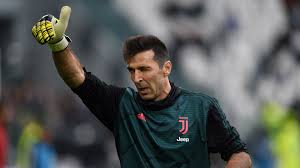 Buffon truien worden verzameld in de Juventus Museum
